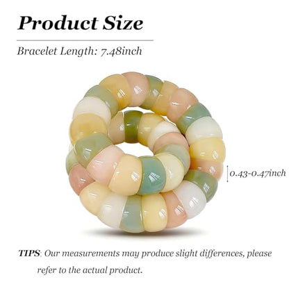 72ore Bodhi Bracelet Fidget Bracelet for Women Natural Bodhi Seed Bracelets Stretch Protection Healing Jewelry Anxiety Relief Items - color: A10:bodhi bracelet