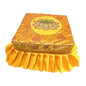 Prayer Stool Meditation Floor Seat with Washable Cover Ergonomic Multipurpose Kneeling Meditation Stool for Relaxing Sitting 18.50x18.50x9.84inch- Yellow Set