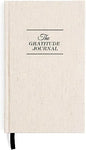 The Gratitude Journal - for More Mindfulness, Happiness, Positive Vibes, Affirmations, Productivity, and Self Reflection -Undated Daily Journal - color: Beige