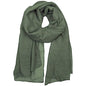 Women's Cotton Scarves Lady Light Soft Fashion Solid Scarf Wrap Shawl - color: New Armygreen