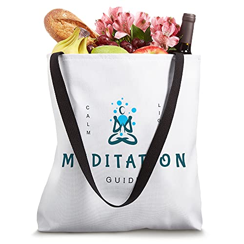 Meditation Guide Yoga Expert Relaxing Tote Bag