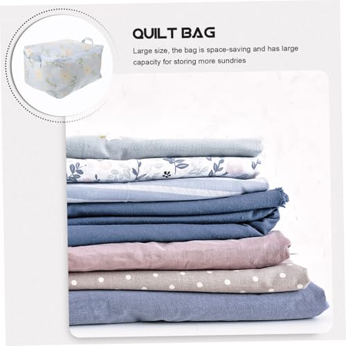 Ciieeo Large Capacity Cotton Storage Bag for Quilts and Clothes Versatile Luggage and Toy Organizer Space-saving Design