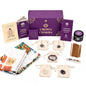 Crown Chakra Healing Kit – Clarity & Connection with Crystals, Essential Oils, Candle, Meditation Shawl, Chakra Jewelry, Affirmations & Guidebook – (7th Box) - color: Crown Chakra