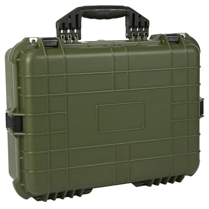 Strongway 20in. Plastic Waterproof Storage Case, Green, Model# MJ-6060_GRN - color: Green