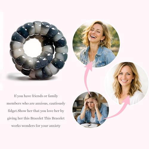Long tiantian Bodhi Fidget Bracelet for Women Natural Mudi Bodhi Seed Stretch Bracelets Protection Healing Jewelry Anxiety Relief Items - color: A5