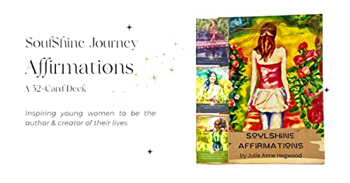 SOULSHINE JOURNEY 52-Packs Of Affirmation Card Positive Affirmations For Women | Inspirational Cards Anixiety Relief Items For Teens Mindfulness Gifts For Teachers