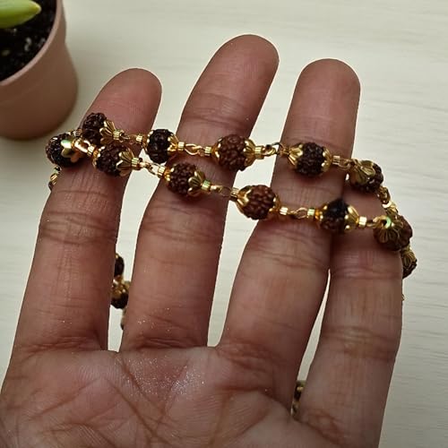 Rudraksha Mala shiv ji Mahakal Locket Rudraksha Mala Mahakal Locket Rudraksha Mala Shiva Rudraksha Mala Mahakal locket with chain - style: design 10