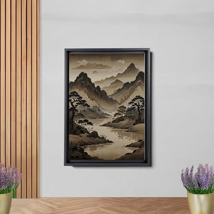 Japanese Wall Art, Minimalist Wall Art, Neutral Abstract Art, Modern Minimalist, Zen Wall Art, Zen Printed Wall Art, Japanese Art Print, Wall Art Canvas, Wall