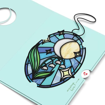 Lovepop Everyday Suncatcher Card for Her and Him - 3D Greeting Cards for Boys, Girls, Men, Women - Shine Bright Twilight Bloom - 5" x 7" Flower Card - Blank Notecard & Envelope Included - color: Shine Bright Twilight Bloom Suncatcher Card