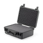 Waterproof Hard Case - Crushproof & Dustproof - Foam Protection - Pressure Equalization Valve - Portable Protective Storage Box for Travel, Hunting, Military, Tactical - 19-Inch (Black)