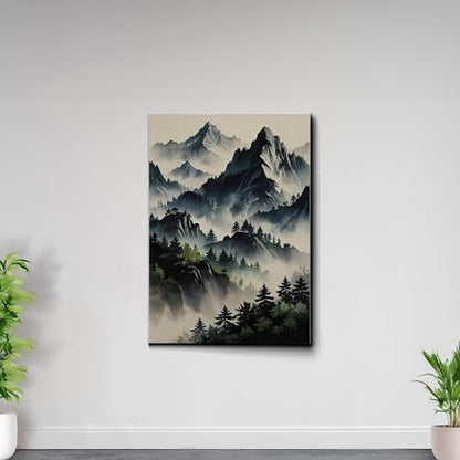 Japanese Wall Art, Minimalist Wall Art, Neutral Abstract Art, Modern Minimalist, Zen Wall Art, Zen Printed Wall Art, Japanese Art Print, Decor Canvas, Arts