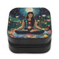 Seven Chakra Yoga Meditation Jewelry Box for Women Travel Cute Mini Jewelry Organizer Storage Case