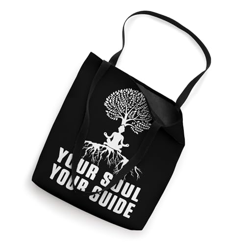 Deine Seele Travel Guide Meditation Yoga Zen Buddha Gift Tote Bag