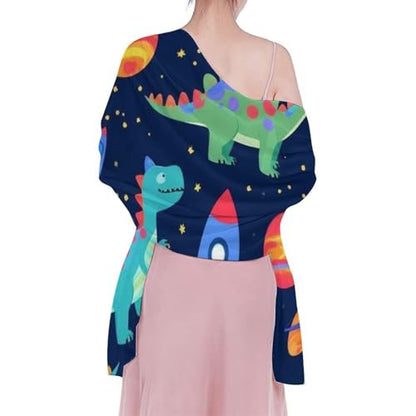 Fashion Travel Swimwear Bikini Wrap All Seasons Chiffon Scarf Beach Yarn Shawl - color: Color967