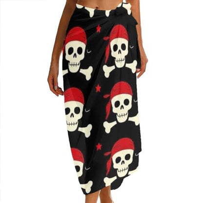 Women's Lightweight Long Scarf Thin Scarf Beach Headscarf Wimwear Bikini Wrap - color: Color638