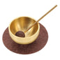 BESPORTBLE Mini Handmade Metal Meditation Singing Bowl Set with Mallet and Cushion for Yoga, Sound Healing, Chakra Balancing, and Mindfulness Therapy