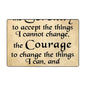 Serenity Prayer On Beach Soft Flannel Playroom Rug with Anime Design - Yoga Mat Carpet, Machine Washable Floor Decor - size: 36"x24"