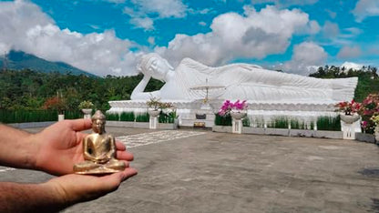 Bali Tranquility Buddha - Bronze Figurine for Calm & Clarity Perfect for Soothing and Calming Home Decor or Office Décor