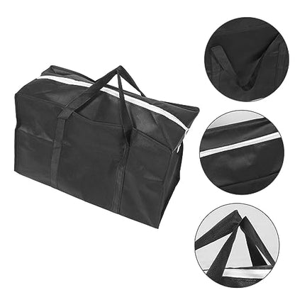 Ipetboom Large Capacity Luggage Bag Multi Use Storage Bag for Moving Travel and Sports Durable Non Woven Cloth for Organizing Clothes and Sundries