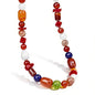 Boho Colorful Chunky Statement Beaded Necklaces for Women,Handmade Women's Fashion Gemstone Bead Choker Necklace,Western Natural Stone Strand Necklace Bib Collar Jewelry Unique Gifts for Women