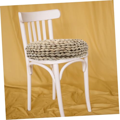 MERRYHAPY Round Cotton Filled Yoga Cushion Mat Handmade Woven Meditation Seat 100% Cotton Thickened for Comfort for Meditation and Relaxation