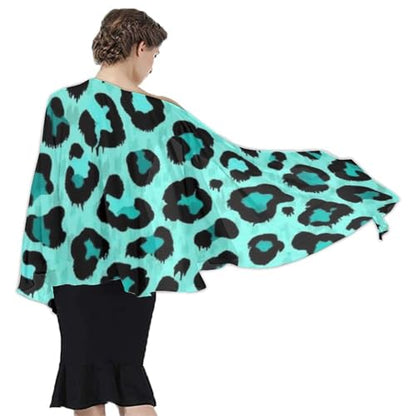 Women's Lightweight Long Scarf Thin Scarf Beach Headscarf Wimwear Bikini Wrap - color: Color650