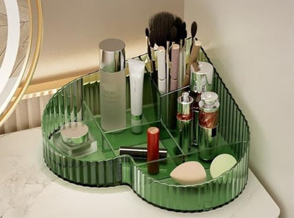 Jewelry Box Simple Storage Box Desktop Transparent Creative Home Storage Box Love Light Luxury Cosmetics Storage Box Jewelry Organizer