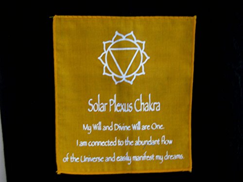 OMA 7 Chakra Meditation Wall Hanging Banner Prayer Flag Tibetian Buddhist Healing Balance Hanging - Large, 60" Long