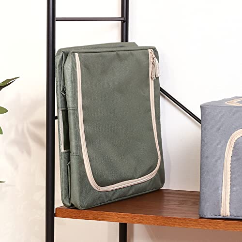Fuji Boeki 63512 Storage Box, Width 15.4 x Depth 11.4 x Height 7.9 inches (39 x 29 x 20 cm), Green, 5.6 gal (22 L), with Small Window, Stackable - color: Green, size: 22L