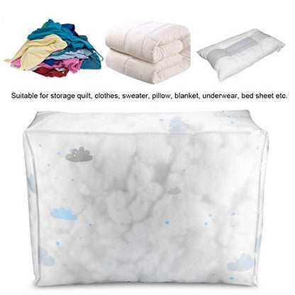 Closet Organizers And Storage, Comforter Storage Bag Blanket Storage Bags Foldable Clothes Storage Bag 25kg Large Capacity for Storage Quilt, Clothes, Sweater, Pillow, Blanket (#2)