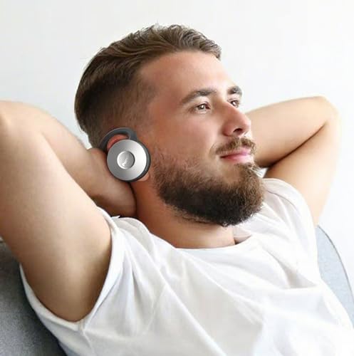 40Hz Gamma Sound Therapy Machine Gamma Audio Meditation Headset, Behind-Ear Design, USB-C Charging