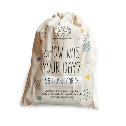 What was Your Day Like? – 96 Reflection Cards – Conversation & Connection Tool for Therapy, School, or Home – Social Skills Game Gift