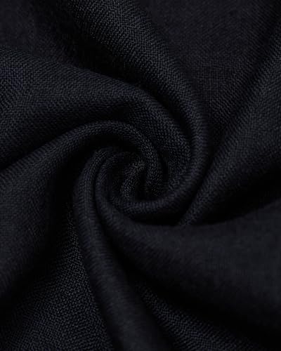 KVSS Women's Fine Knit Shawl, 55% Cashmere 45% Mulberry Silk, X Gauge 120/2NM Yarn Lightweight Spring Summer Wrap Scarf - color: Black