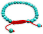 Tibetan Small Turquoise Wrist Mala/ Bracelet for Meditation 6mm
