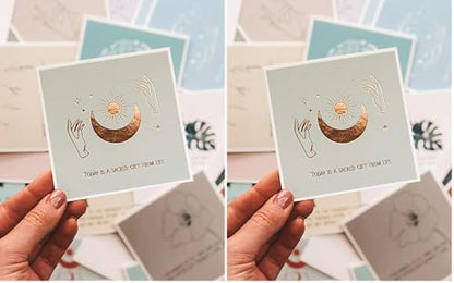 Lamare Positive Affirmation Cards for Women - Meditation Cards and Daily Affirmations for Women I 40 Motivational Cards, Inspirational Cards, Mindfulness Card for Spiritual and Mental Health gifts - size: 4.7 X4.7 inch (Pack of 2), style: Original Affirma