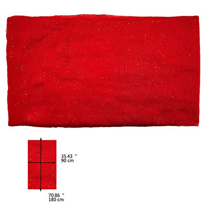 Women's Cotton Scarves Lady Light Soft Fashion Solid Scarf Wrap Shawl - color: Starred