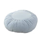 FANCY PUMPKIN Japanese Tatami Zafu Meditation Cushion Detachable Seat Cushion Floor Pillow for Bay Window, B - color: Light Gray