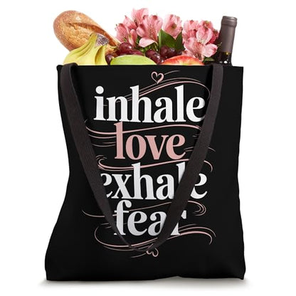 Spiritual Retreat Meditation Relaxation Yoga Practice Tote Bag