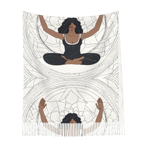 Yoga Meditation Warm Scarf,Soft Scarf For Men And Women,Fashionable Shawl Scarf