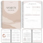 Anxiety Relief Workbook & CBT Therapy Notebook - Guided Prompts, Mental Health Wellness Journal - A5 (Lux) - color: Lux