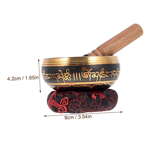 Tibetan Singing Bowl Peaceful Meditation Chime Handmade Craftsmanship Random Color