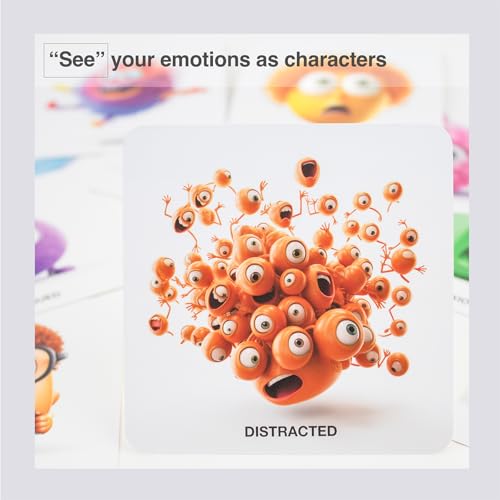 156 Emotion Cards Card Deck – Master Your Emotional Intelligence, Enhance Resilience and Thrive - color: Emotions Only Deck