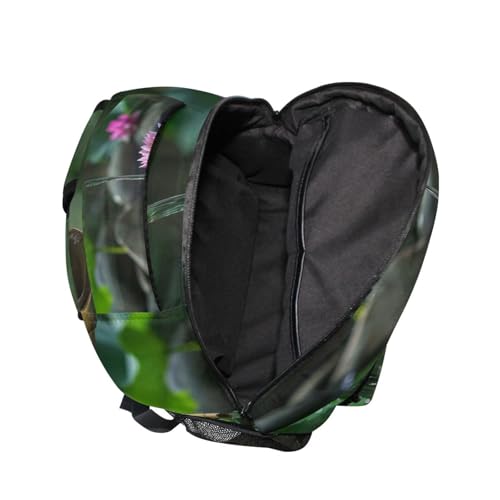 Meditation Relaxation Pattern Backpack Laptop Backpack Casual Daypack with Name Tag for Men Women, Fits 15" Laptop