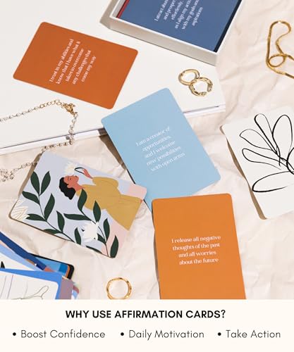 Lamare Positive Affirmation Cards for Women — Daily Affirmations for Women & Encouragement Cards, Motivational Gifts - size: 4.2x3 inches, style: New Affirmation Cards