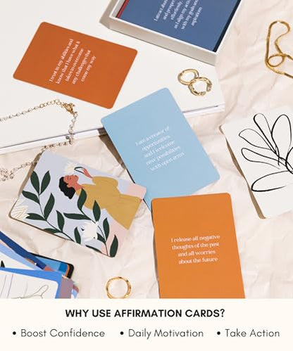 Lamare Positive Affirmation Cards for Women — Daily Affirmations for Women & Encouragement Cards, Motivational Gifts - size: 4.2x3 inches, style: New Affirmation Cards