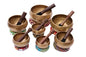 NepaMart Chakra Healing Tibetan Singing Bowls (Set of 7) for A,B,C,D,E,F,G Chakras