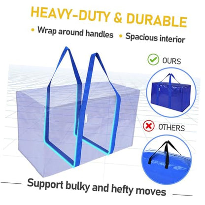 NOLITOY Blanket Storage Bag Bedding Organizer for Clothes Comforters and Travel Design Handles for and Storage