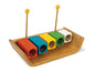 Green Tones 3740 Temple Wood Blocks