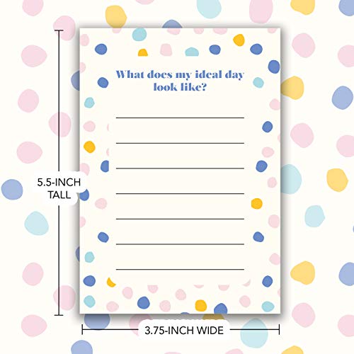 WORLD TRAVELER Eccolo Mindfulness Cards for Self Care and Stress Relief, Taking Care of Me, Deck of 60 Questions Cards with Prompts to Stay Grounded, Grateful, and Reflect, Gift Box Design