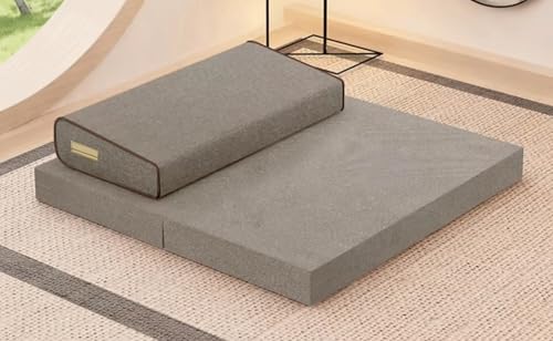 Handcrafted Meditation Mat,Portable Foldable Floor Cushion Outdoor Coconut Fibre Linen Yoga Cushion(Size:70x70cm(28x28inch),Color:Gray-2) - color: Gray-2, size: 70x70cm(28x28inch)